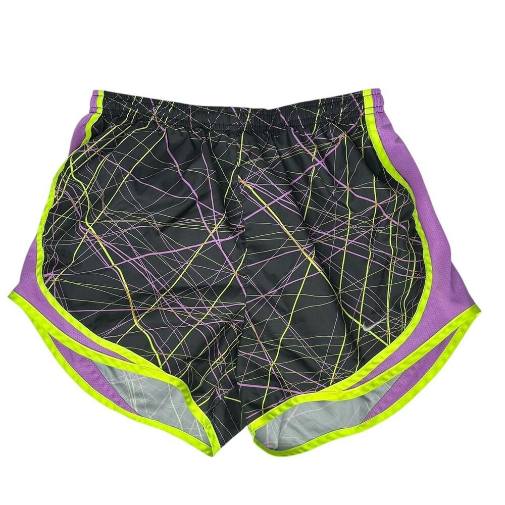 Nike Women's Black and Purple Shorts